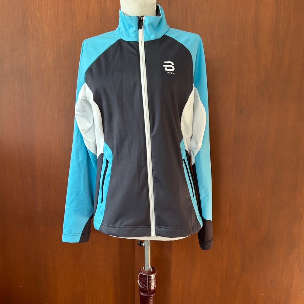 Bjorn Daehlie Blue and Gray Jacket